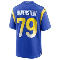 Men's Nike Rob Havenstein Royal Los Angeles Rams Game Jersey