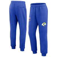 Men's Nike Royal Los Angeles Rams 2023 Sideline Club Jogger Pants