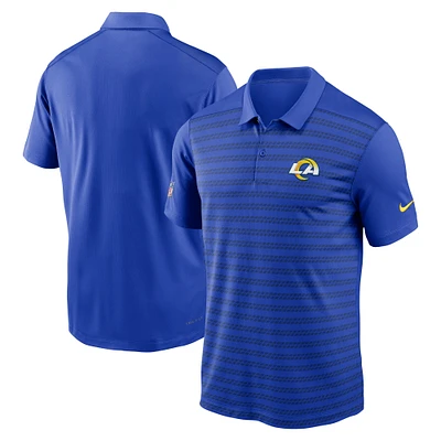 Polo Nike Royal Los Angeles Rams 2024 Sideline Victory Performance pour homme