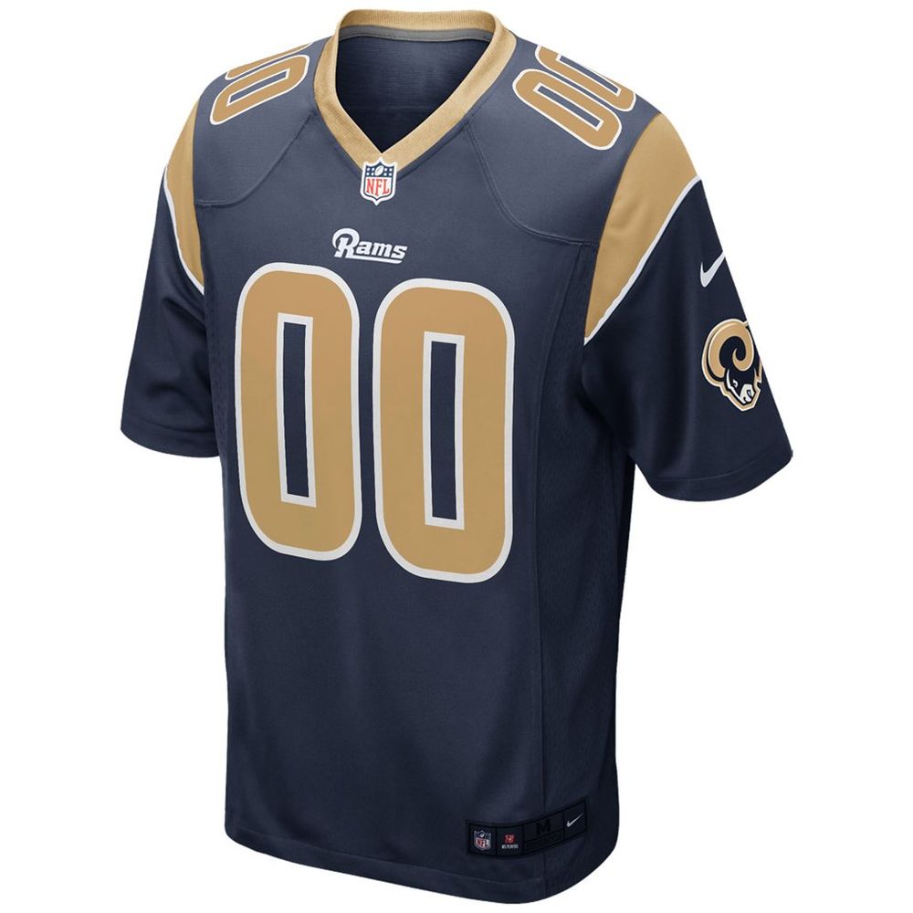 Los Angeles Rams Nike Custom Game Jersey - Royal