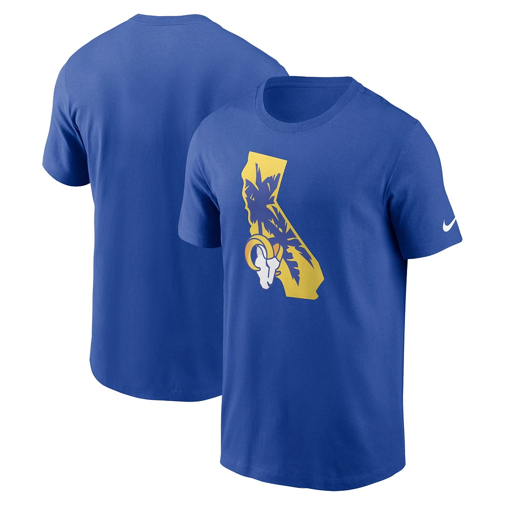 Men's Nike Royal Los Angeles Rams Local Essential T-Shirt