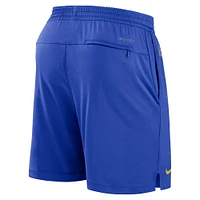 Men's Nike Royal Los Angeles Rams Sideline Performance Shorts