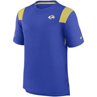 T-shirt Nike Royal Los Angeles Rams Sideline Tonal Logo Performance Player pour homme