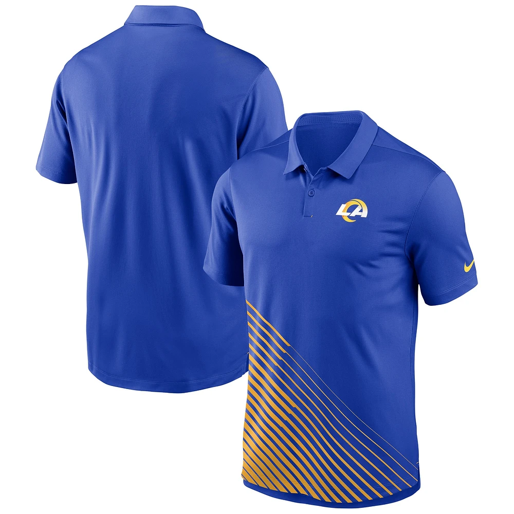 Men's Nike  Royal Los Angeles Rams Vapor Performance Polo