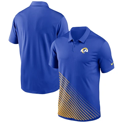 Polo Nike Royal Los Angeles Rams Vapor Performance pour Homme