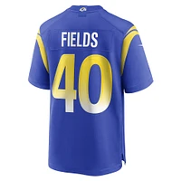 Maillot Nike Tony Fields Royal Los Angeles Rams Team Game pour homme