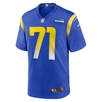 Maillot de match d'équipe Nike Warren McClendon Jr. Royal Los Angeles Rams pour Homme