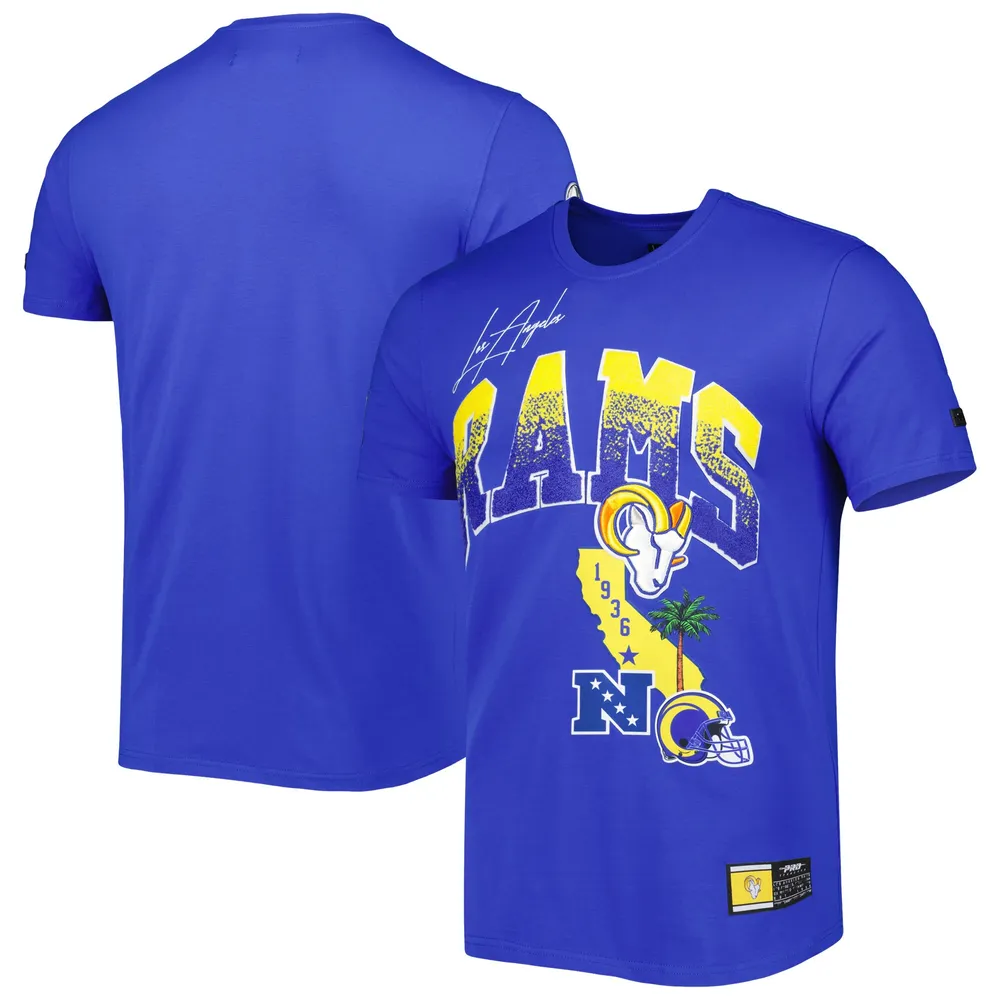 Los Angeles Rams '47 Rocker Vintage Tubular T-Shirt - Royal