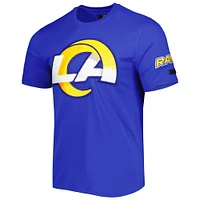 Men's Pro Standard Royal Los Angeles Rams Mash Up T-Shirt