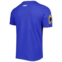 Men's Pro Standard Royal Los Angeles Rams Mash Up T-Shirt