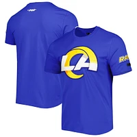 Men's Pro Standard Royal Los Angeles Rams Mash Up T-Shirt