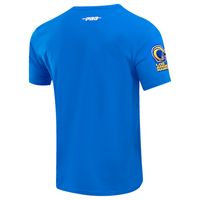 Men's Pro Standard Royal Los Angeles Rams Old English T-Shirt