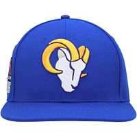 Casquette Snapback Pro Standard Royal Los Angeles Rams Super Bowl LVI Champs pour homme