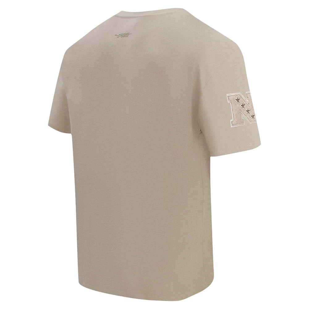 T-shirt à épaules tombantes Pro Standard Tan pour homme des Los Angeles Rams