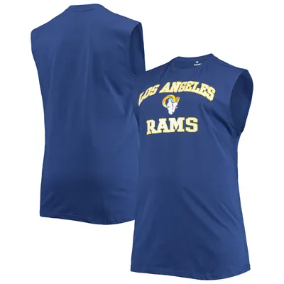 Los Angeles Rams Big & Tall Muscle Tank Top - Royal