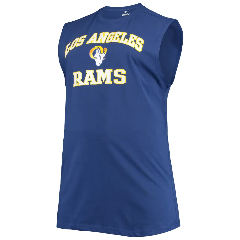 Débardeur Royal Los Angeles Rams Big & Tall Muscle pour homme