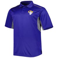 Men's Royal Los Angeles Rams Big & Tall Team Color Polo