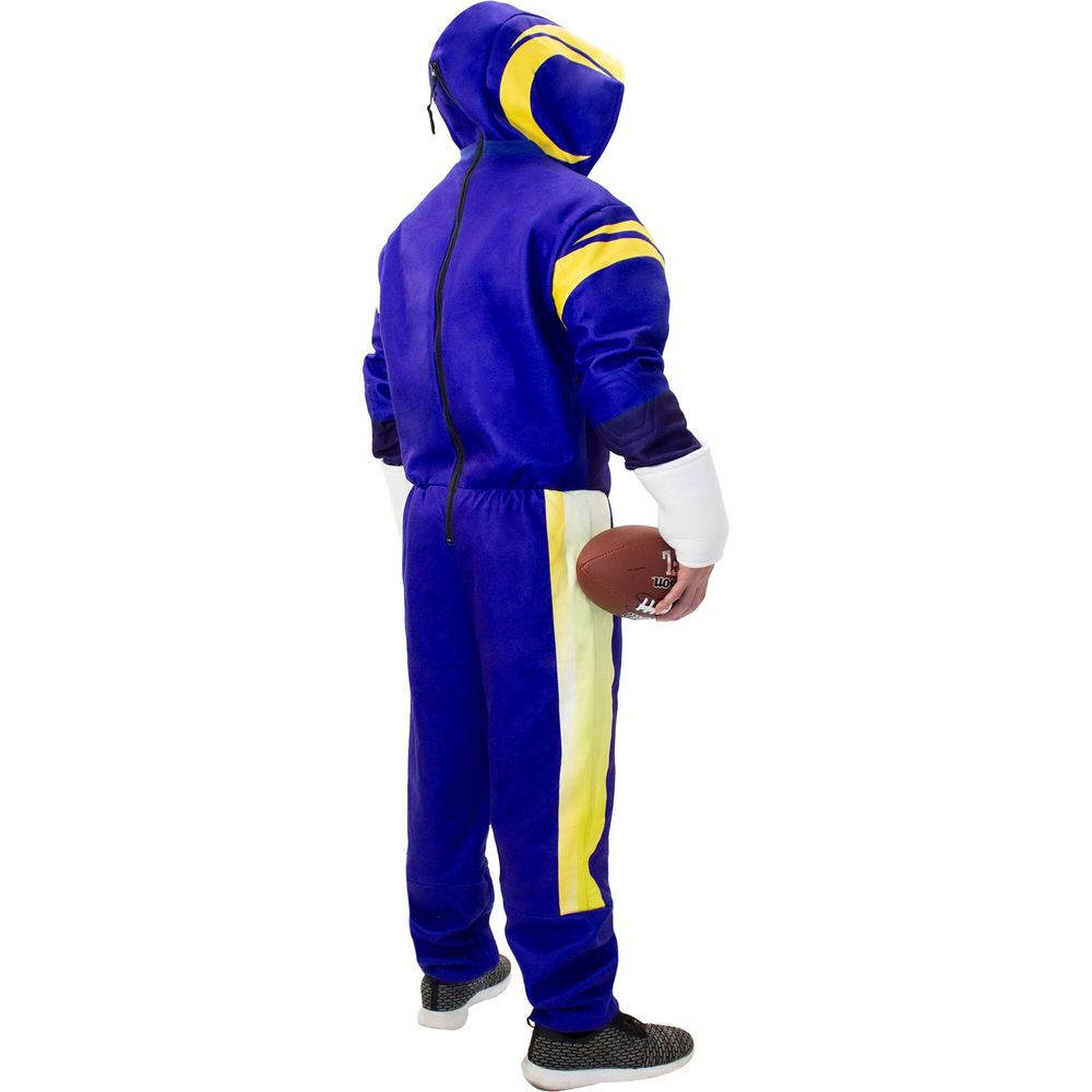 Men's Royal Los Angeles Rams Game Day Costume