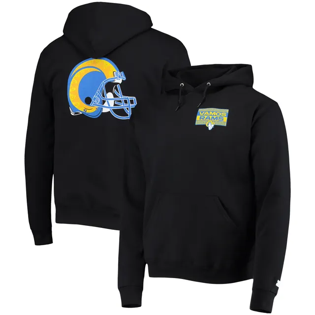 Los Angeles Rams Starter Playoffs Color Block Full-Zip Hoodie - Royal/Gold