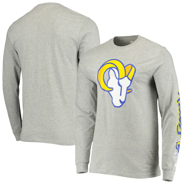 Men's Starter White Los Angeles Rams Vamos Halftime Long Sleeve T-Shirt Size: Large