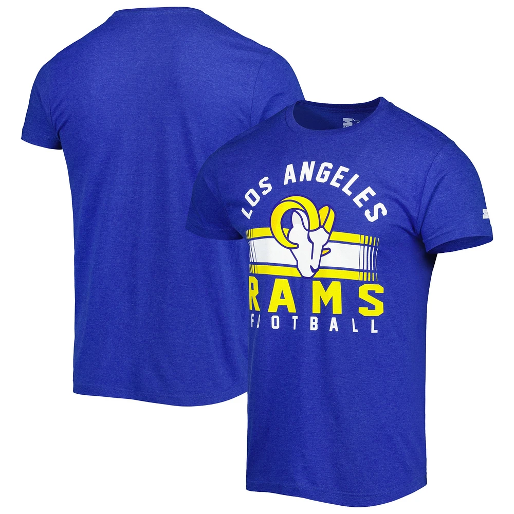 Men's Starter Royal Los Angeles Rams Prime Time T-Shirt