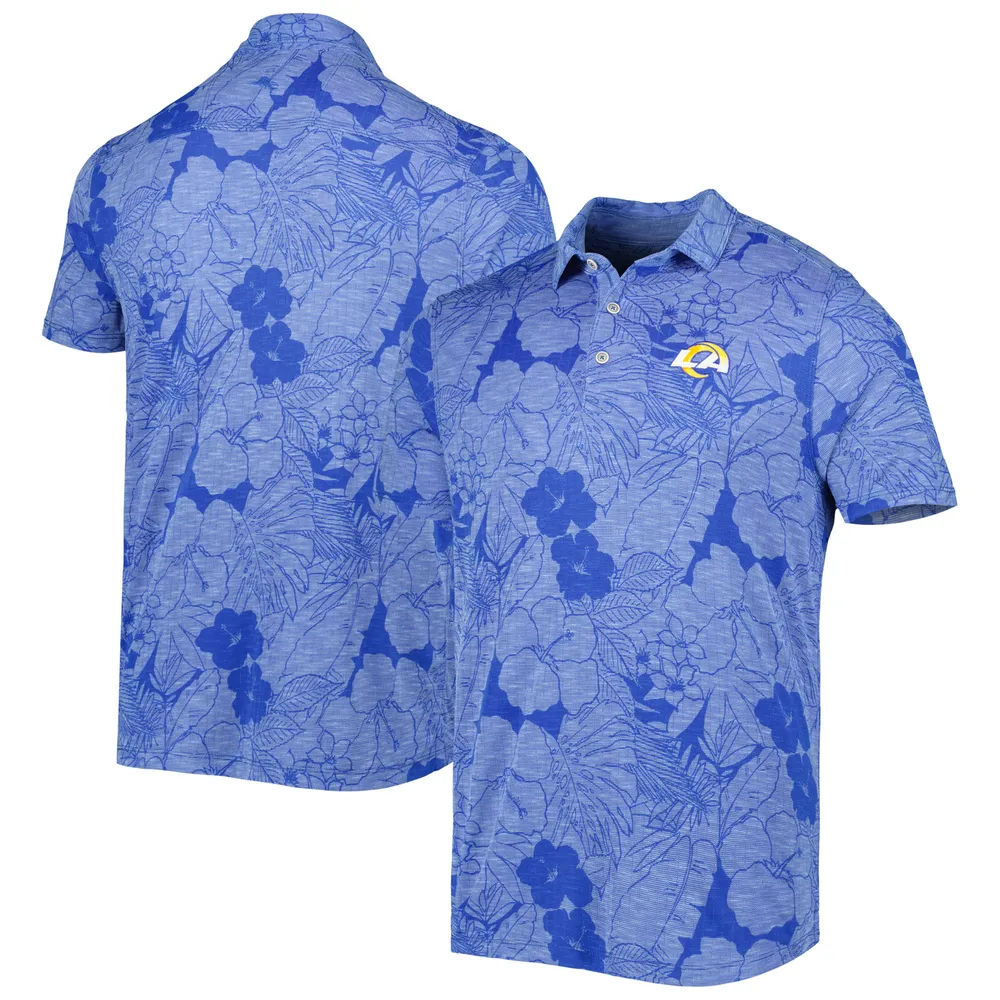 Lids Los Angeles Dodgers Tommy Bahama Big & Tall Miramar Blooms Polo - Gray