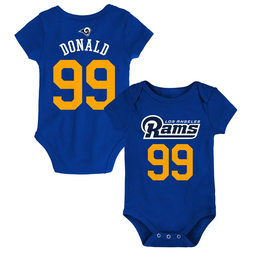 Men's Fanatics Branded Aaron Donald Royal Los Angeles Rams Player Jersey 