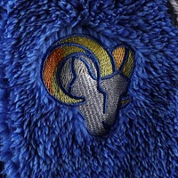 Grenouillère polaire à fermeture éclair pour nouveau-né et bébé, couleur royal/gris, Los Angeles Rams Game Nap Teddy Bunting
