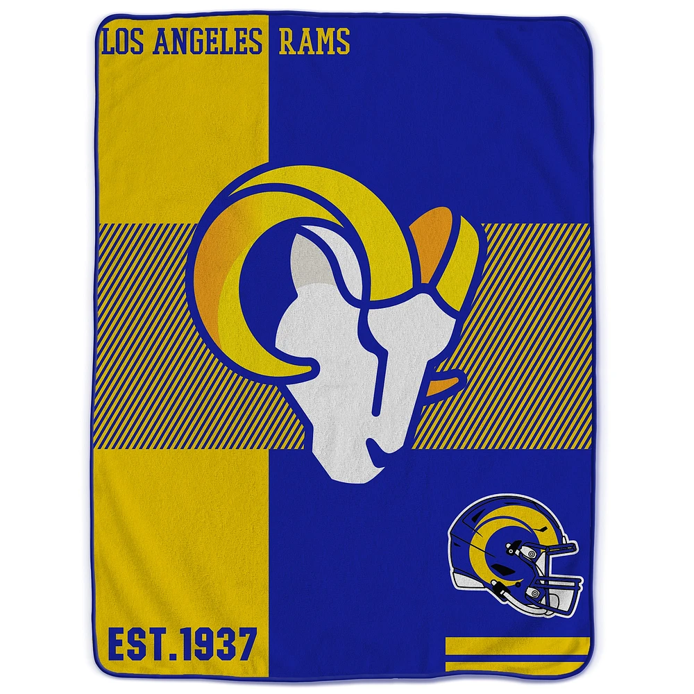 Couverture Sherpa Pegasus Los Angeles Rams 60" x 80"