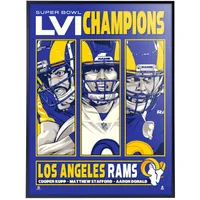 Los Angeles Times Rams Super Bowl LVI Champions Framed