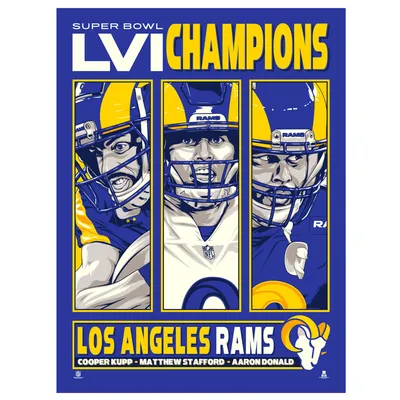 NFL Los Angeles Rams - Commemorative Super Bowl LVI Champions Poster