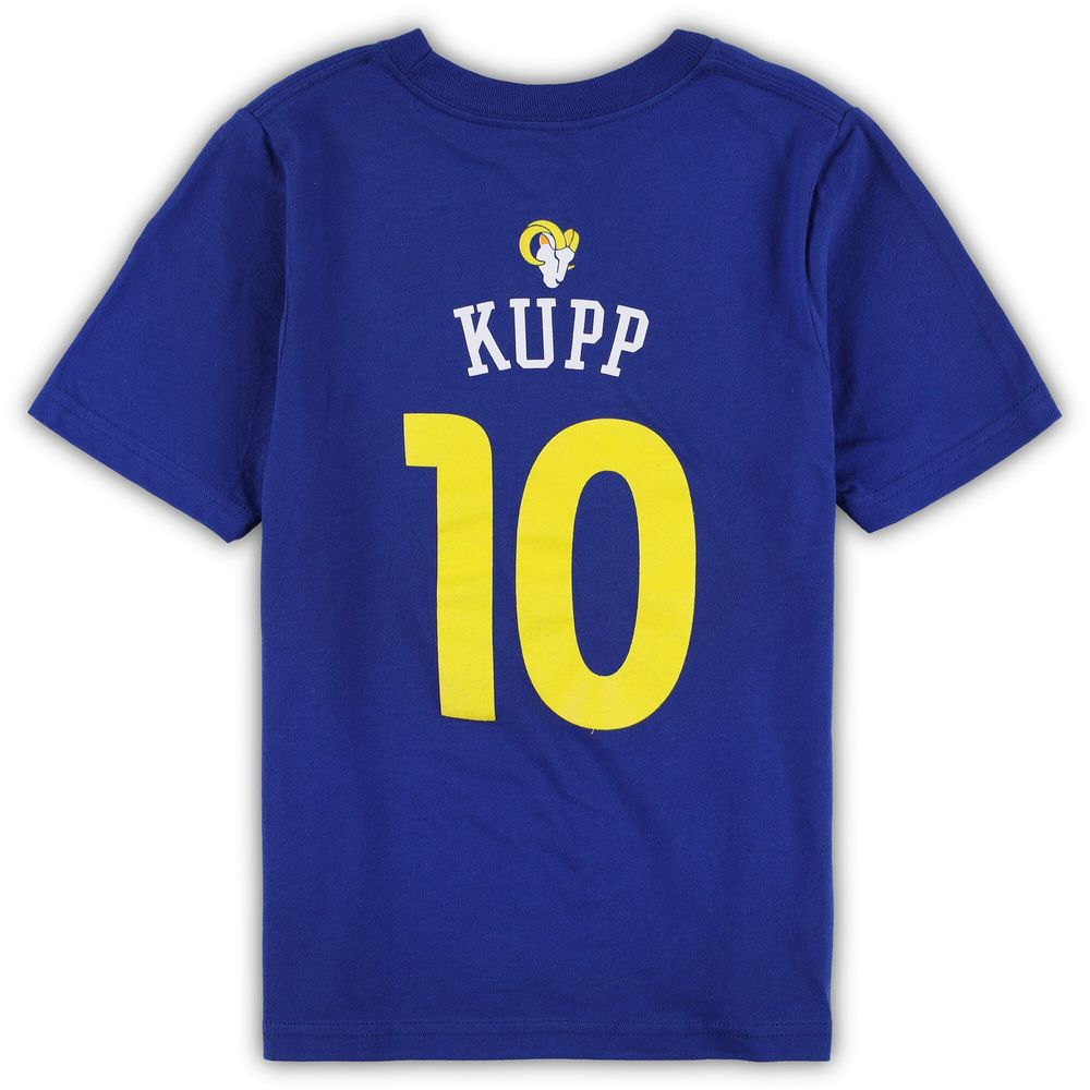 Preschool Cooper Kupp Royal Los Angeles Rams Mainliner Team Player Name & Number T-Shirt