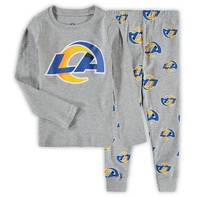 Dallas Cowboys Preschool Long Sleeve T-Shirt & Pants Sleep Set - Heathered  Gray