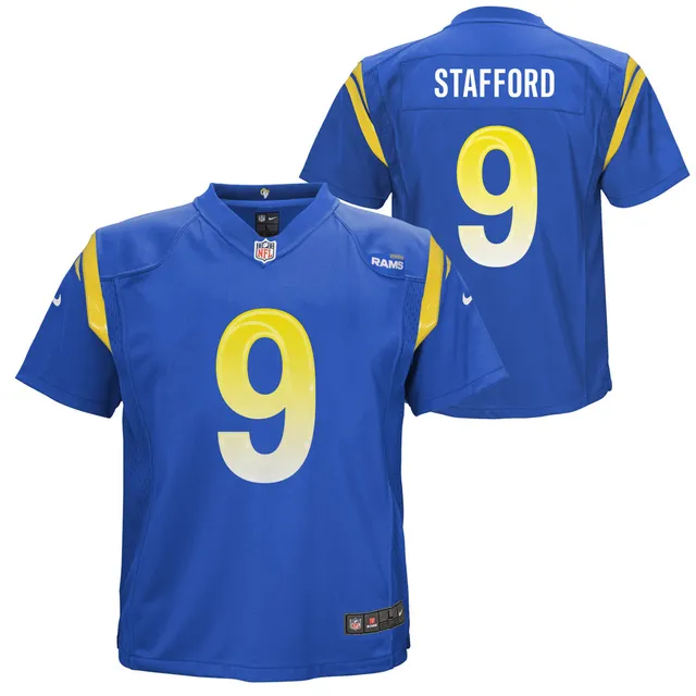 Men's JH Design Matthew Stafford Black Los Angeles Rams Super Bowl LVI  Champions Player Name & Number Pullover Hoodie