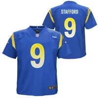 Men's Nike Matthew Stafford Royal Los Angeles Rams Super Bowl LVI