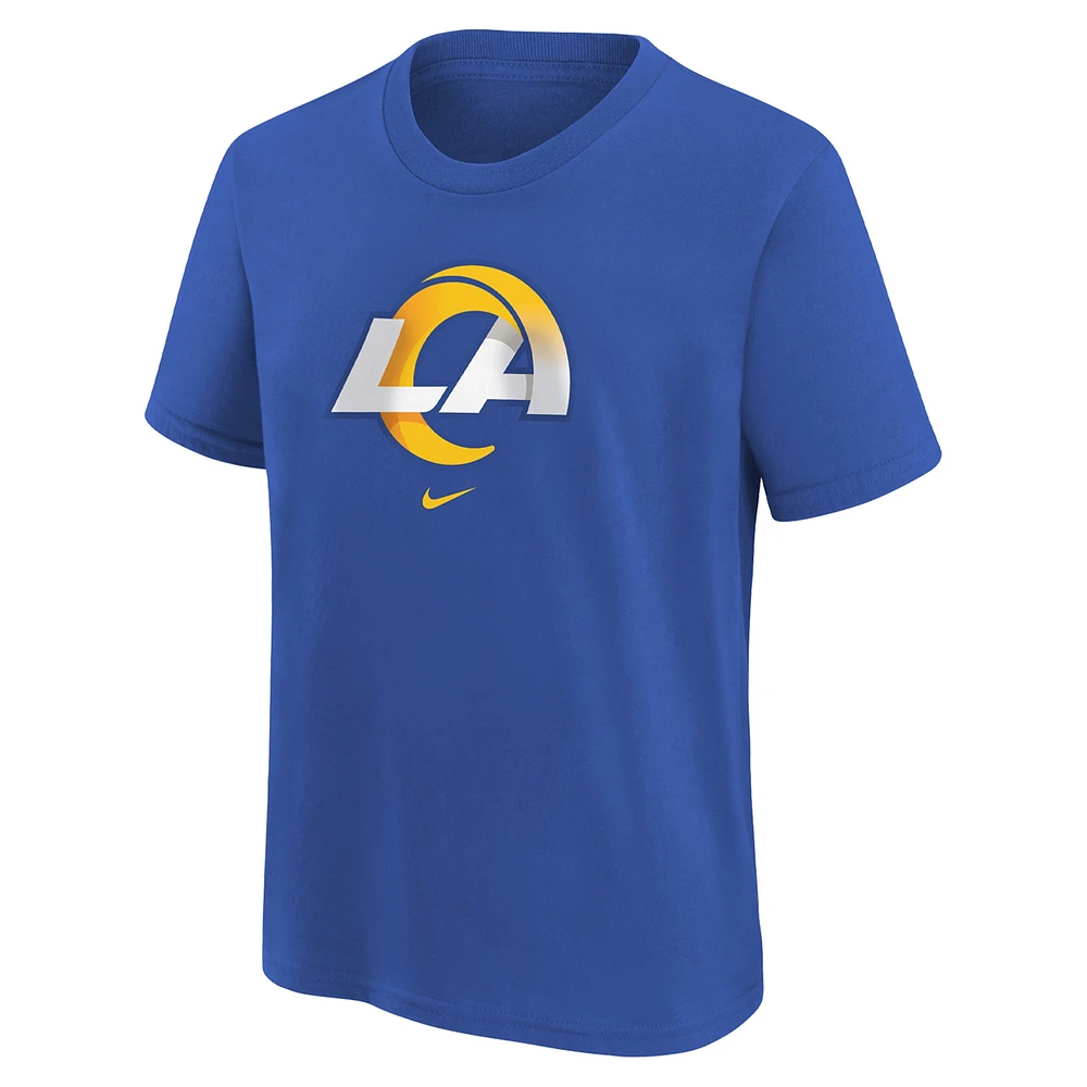 T-shirt préscolaire Nike Royal Los Angeles Rams Team Wordmark