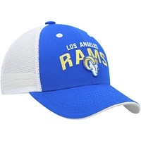 Casquette préscolaire Royal Los Angeles Rams Core Lockup Mesh Back réglable