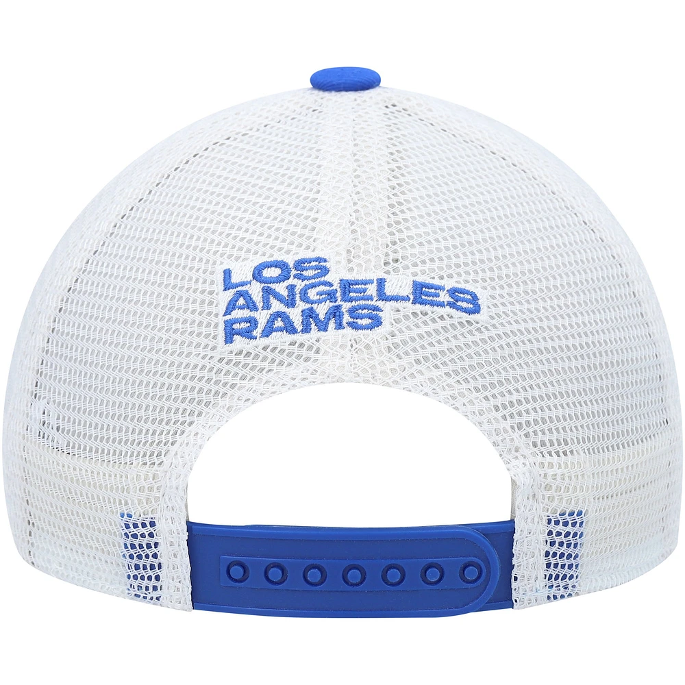 Casquette préscolaire Royal Los Angeles Rams Core Lockup Mesh Back réglable