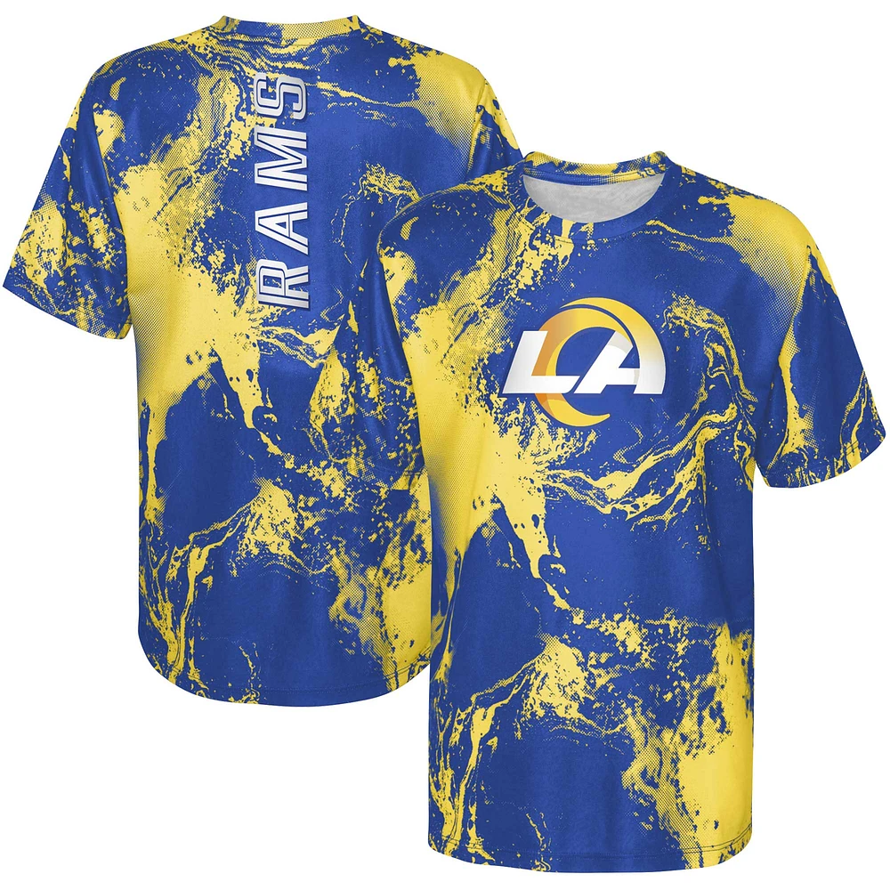 T-shirt préscolaire Royal Los Angeles Rams The Mix