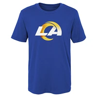 T-shirt préscolaire Royal Los Angeles Rams avec logo primaire