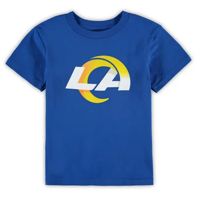 T-shirt avec logo de l'équipe des Rams Los Angeles pour enfants d'âge préscolaire