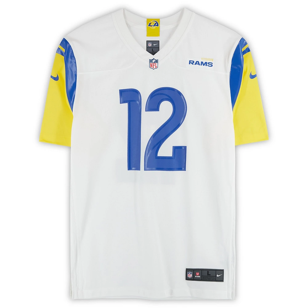 Puka Nacua Los Angeles Rams Autographed White Nike Game Jersey  