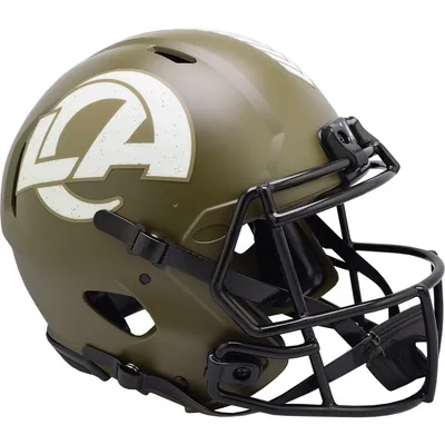 Riddell Los Angeles Rams 2022 Salute To Service Speed Mini Helmet