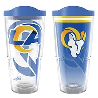 Tervis  Los Angeles Rams 24oz NFL 2 PACK Genuine & Forever Fan