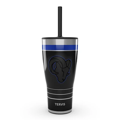 Tervis Los Angeles Rams 30oz. Gobelet de jeu de nuit avec paille