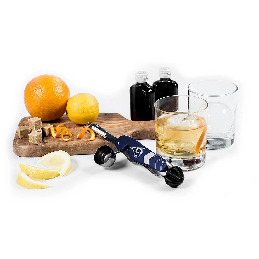 The Sports Vault Los Angeles Rams - 8-Piece Bartender Multi-Tool