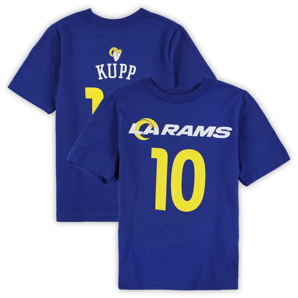 Women's Nike Cooper Kupp White Los Angeles Rams Super Bowl LVI Name & Number T-Shirt Size: Large