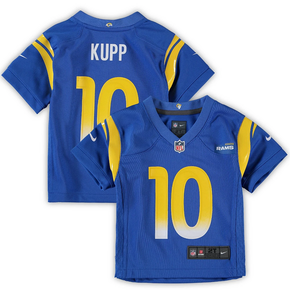 Maillot de match Nike Cooper Kupp Royal Los Angeles Rams pour tout-petit