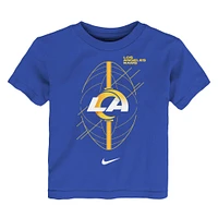 Toddler Nike Royal Los Angeles Rams Icon T-Shirt