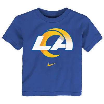 T-shirt à logo Los Angeles Rams Nike Royal pour tout-petit